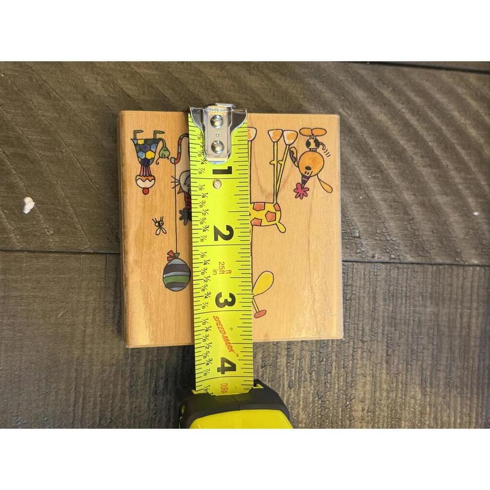 Penny Black Party Animals! 2007 wood block rubber stamp - Picture 8 of 8